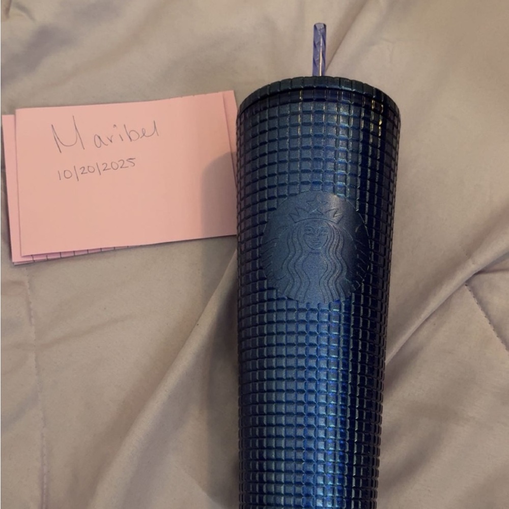 Starbucks Textured Black Tumbler
